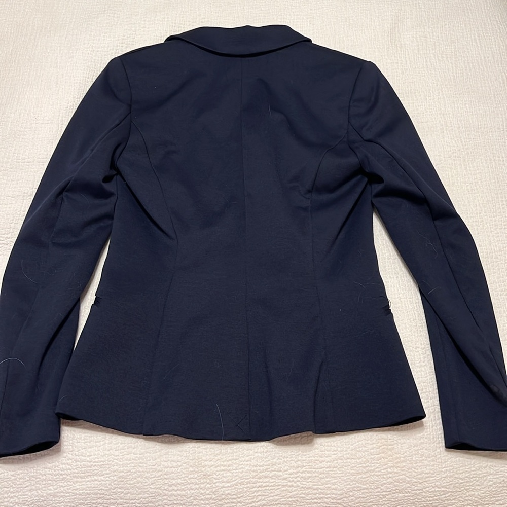 H&M Dark Blue Blazer with Pinstripe Lining - Picture 3 of 3
